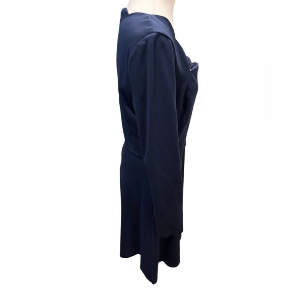 Kate Spade Elegant Navy Blue Dress size L - Picture 6 of 12